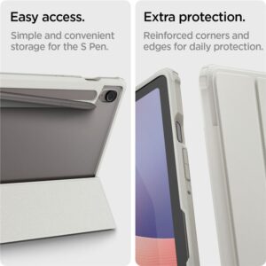 Spigen Ultra Hybrid Pro, pilkos spalvos - Samsung Galaxy Tab S10 FE - Image 8