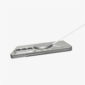 Spigen AirSkin Mag MagSafe Samsung Galaxy Z Fold 7 Crystal baltos spalvos ir skaidrus - Image 9