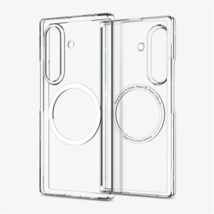 Spigen AirSkin Mag MagSafe Samsung Galaxy Z Fold 7 Crystal baltos spalvos ir skaidrus - Image 18