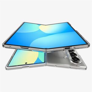 Spigen AirSkin Mag MagSafe Samsung Galaxy Z Fold 7 Crystal baltos spalvos ir skaidrus - Image 11