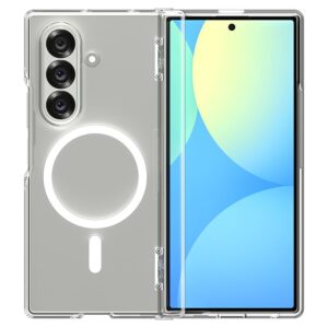 Skaidrus (Baltas) dėklas Samsung Galaxy Z Fold 7 telefonui "Spigen Ultra Hybrid Pro MAG" - Image 20