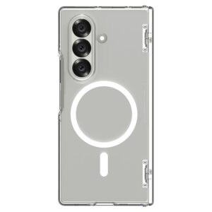 Skaidrus (Baltas) dėklas Samsung Galaxy Z Fold 7 telefonui "Spigen Ultra Hybrid Pro MAG" - Image 21