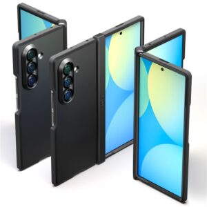 Juodas dėklas Samsung Galaxy Z Fold 7 telefonui "Spigen Tough Armor Pro MAG Magsafe" - Image 23