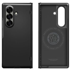 Juodas dėklas Samsung Galaxy Z Fold 7 telefonui "Spigen Slim Armor Pro MAG Magsafe" - Image 20