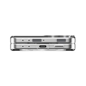 Spigen AirSkin Mag MagSafe Samsung Galaxy Z Flip 7 Crystal skaidrus ir baltos spalvos - Image 24