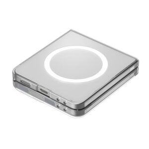 Spigen AirSkin Mag MagSafe Samsung Galaxy Z Flip 7 Crystal skaidrus ir baltos spalvos - Image 27