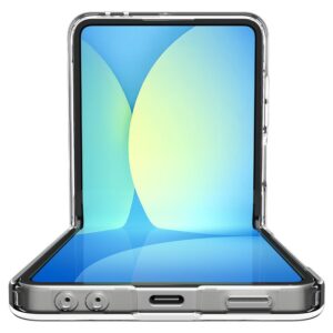 Spigen Ultra Hybrid Pro Mag MagSafe dėkals skirtas Samsung Galaxy Z Flip 7 - Clear and baltos spalvos - Image 16