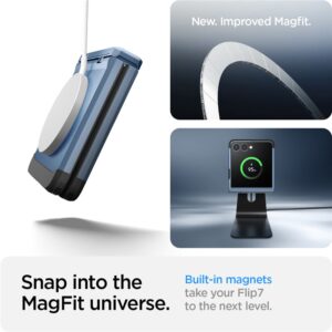 Spigen Tough Armor Pro MagSafe, sierra blue - Samsung Galaxy Z Flip7 - Image 11