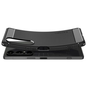 Spigen Rugged Armor dėklas skirtas Sony Xperia 1 VII - Matte juodos spalvos - Image 7