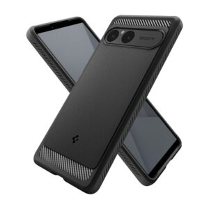 Spigen Rugged Armor dėklas skirtas Sony Xperia 10 VII juodos spalvos - Image 12