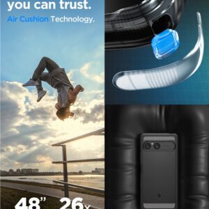Spigen Rugged Armor dėklas skirtas Sony Xperia 10 VII juodos spalvos - Image 16