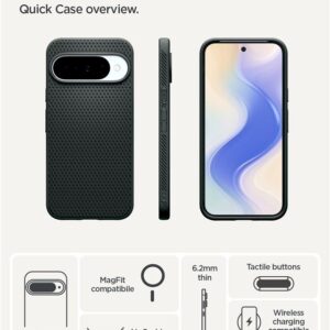 Spigen Liquid Air dėklas skirtas Google Pixel 10 / 10 Pro - žalios spalvos - Image 20