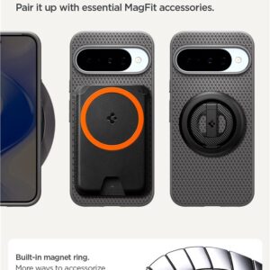Spigen Liquid Air MagSafe dėklas skirtas Google Pixel 10 / 10 Pro - pilkos spalvos - Image 11
