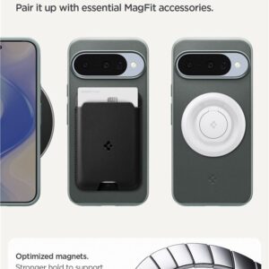 Spigen Thin Fit Mag MagSafe - dėklas skirtas Google Pixel 10 / 10 Pro Sage Green - Image 11