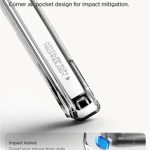 Spigen Ultra Hybrid Mag MagSafe dėklas skirtas Google Pixel 10 / 10 Pro - Clear and baltos spalvos - Image 16