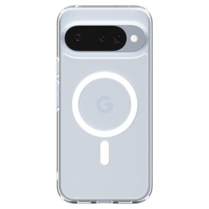Spigen Ultra Hybrid Mag MagSafe dėklas skirtas Google Pixel 10 / 10 Pro - Clear and baltos spalvos - Image 18