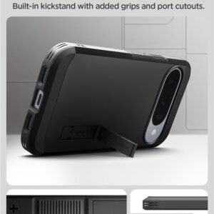 Spigen Tough Armor Mag MagSafe dėklas skirtas Google Pixel 10 / 10 Pro - juodos spalvos - Image 11