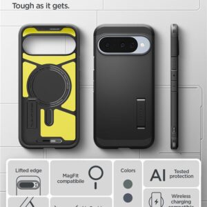 Spigen Tough Armor Mag MagSafe dėklas skirtas Google Pixel 10 / 10 Pro - juodos spalvos - Image 13