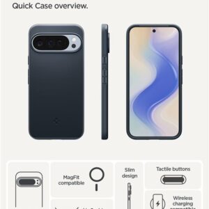 Spigen Thin Fit Mag MagSafe dėklas skirtas Google Pixel 10 Pro XL - Graphite - Image 13
