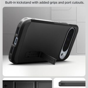 Spigen Tough Armor Mag MagSafe dėklas skirtas Google Pixel 10 Pro XL - juodos spalvos - Image 11