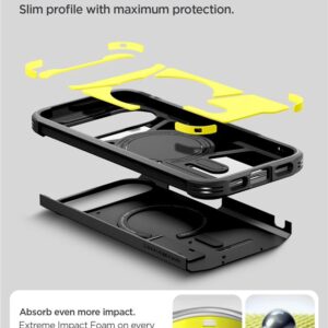 Spigen Tough Armor Mag MagSafe dėklas skirtas Google Pixel 10 Pro XL - juodos spalvos - Image 14