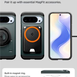 Spigen Tough Armor Mag MagSafe dėklas skirtas Google Pixel 10 Pro XL - žalios spalvos - Image 13