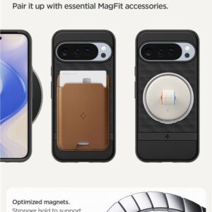 Spigen Parallax Mag MagSafe dėklas skirtas Google Pixel 10 Pro XL - Matte juodos spalvos - Image 11