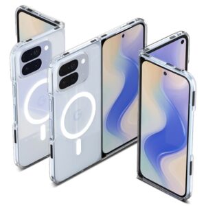 Spigen Ultra Hybrid MagSafe, clear baltos spalvos - Google Pixel 10 Pro Fold - Image 15