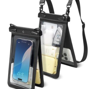 Spigen A603 vandeniui atsparus dėklas - juodos spalvos - Image 10