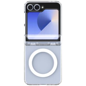 Spigen Ultra Hybrid Pro MagSafe, clear baltos spalvos - Samsung Galaxy Z Flip7 FE/Flip 6 - Image 10