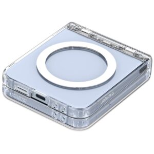 Spigen Ultra Hybrid Pro MagSafe, clear baltos spalvos - Samsung Galaxy Z Flip7 FE/Flip 6 - Image 12