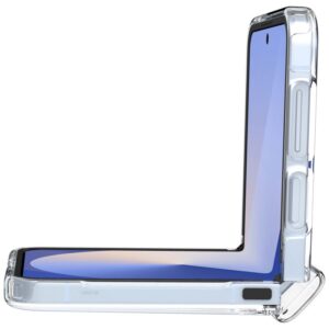 Spigen Ultra Hybrid Pro MagSafe, clear baltos spalvos - Samsung Galaxy Z Flip7 FE/Flip 6 - Image 6