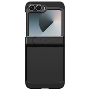 Spigen Galaxy Z Flip 7 FE Tough Armor Pro (MagFit) dėklas telefonui juodos spalvos - Image 10