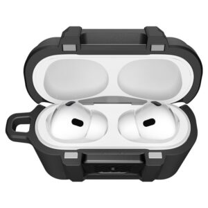 Spigen Lock Fit dėklas skirtas Apple AirPods Pro 3 - juodos spalvos - Image 11