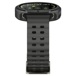 Spigen Liquid Air dėklas skirtas Samsung Galaxy Watch 8 44mm - Matte juodos spalvos - Image 12
