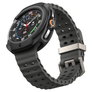 Spigen Liquid Air dėklas skirtas Samsung Galaxy Watch 8 Classic 46mm - juodos spalvos - Image 17