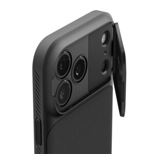 Spigen Optik Armor MagSafe dėklas skirtas Apple iPhone 17 Pro Max - juodos spalvos - Image 14