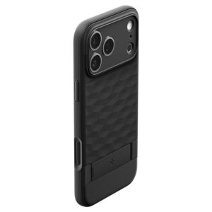 Spigen Parallax "S" MagSafe dėklas skirtas Apple iPhone 17 Pro Max - matinis juodos spalvos - Image 15