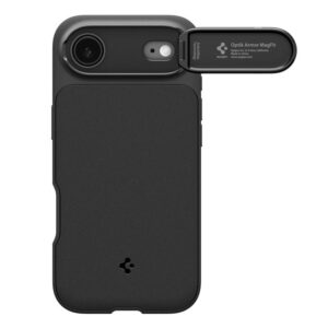 Spigen Optik Armor MagSafe, juodos spalvos - Apple iPhone Air - Image 13