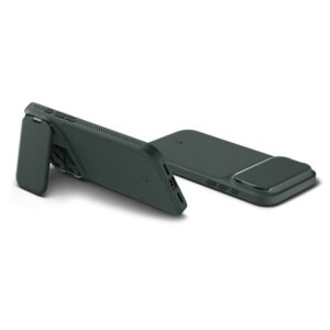 Spigen Optik Armor Mag MagSafe dėklas Apple iPhone 17 Pro Abyss žalios spalvos - Image 21