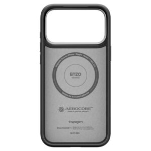 Spigen Enzo Aramid "T" MagSafe dėklas skirtas Apple iPhone 17 Pro - juodos spalvos ir sidabrinės spalvos - Image 11