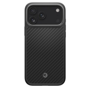 Spigen Enzo Aramid "T" MagSafe dėklas skirtas Apple iPhone 17 Pro - juodos spalvos ir sidabrinės spalvos - Image 13