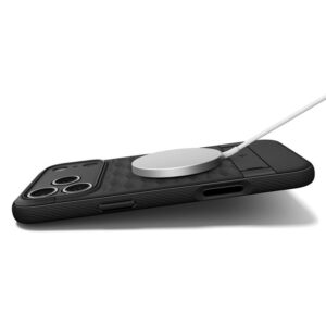 Spigen Parallax "S" MagSafe dėklas skirtas Apple iPhone 17Pro - matinis juodos spalvos - Image 13