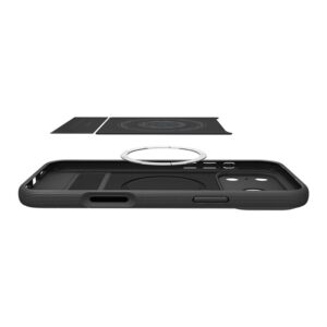 Spigen Parallax "S" MagSafe dėklas skirtas Apple iPhone 17Pro - matinis juodos spalvos - Image 17
