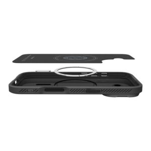 Spigen Optik Armor Mag MagSafe dėklas Apple iPhone 17 juodos spalvos - Image 18
