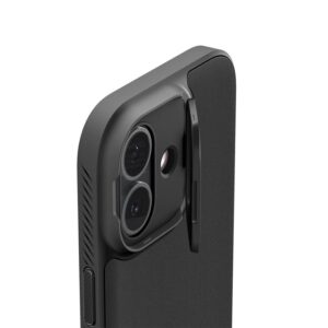 Spigen Optik Armor Mag MagSafe dėklas Apple iPhone 17 juodos spalvos - Image 13