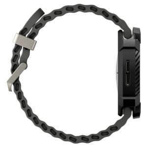 Spigen Rugged Armor dėklas skirtas Samsung Galaxy Watch 8 44mm - Matte juodos spalvos - Image 11