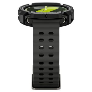 Spigen Rugged Armor dėklas skirtas Samsung Galaxy Watch 8 44mm - Matte juodos spalvos - Image 14