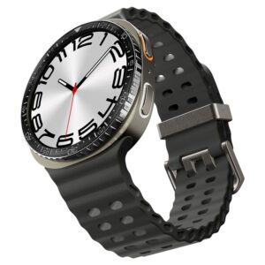 Spigen Bezel Tune Diver dėklas skirtas Samsung Galaxy Watch 8 44mm - juodos spalvos - Image 19