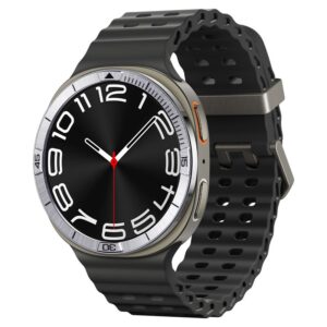 Spigen Bezel Tune Pilot - Case / Protective Ring for Samsung Galaxy Watch 8 44 mm (Silver) - Image 7